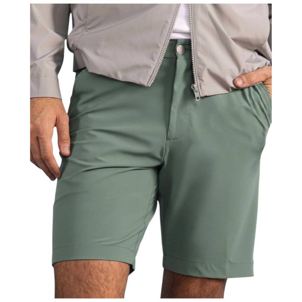 NEW BALLIN techno ultimate performance casual short in dusty green